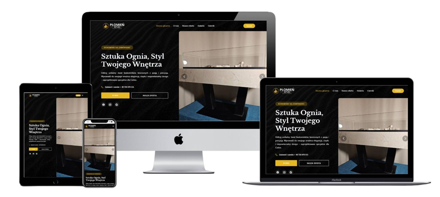 Strona internetowa firmy