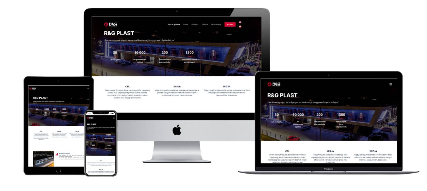 Strona internetowa firmy