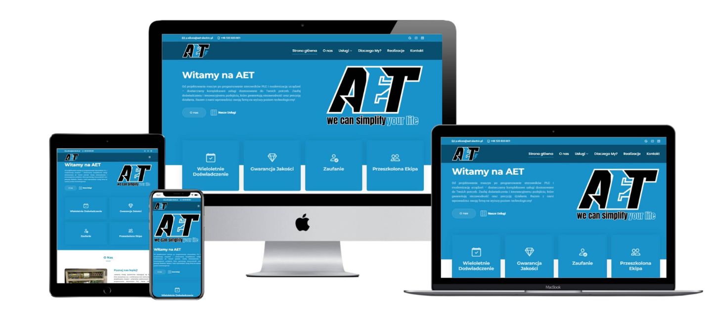 Strona internetowa firmy