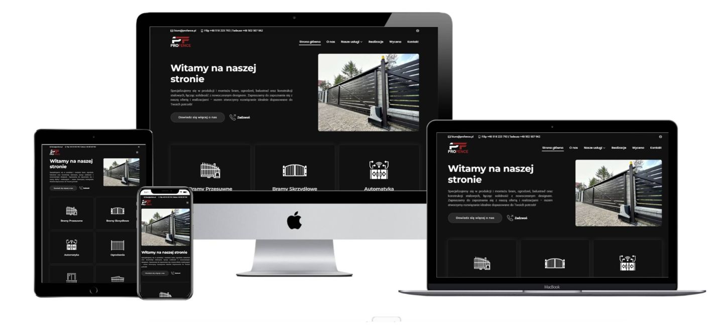 Strona internetowa firmy